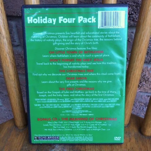 🎄 Discover Christmas - 5 Stories and 1 CD - Picture 2 of 9